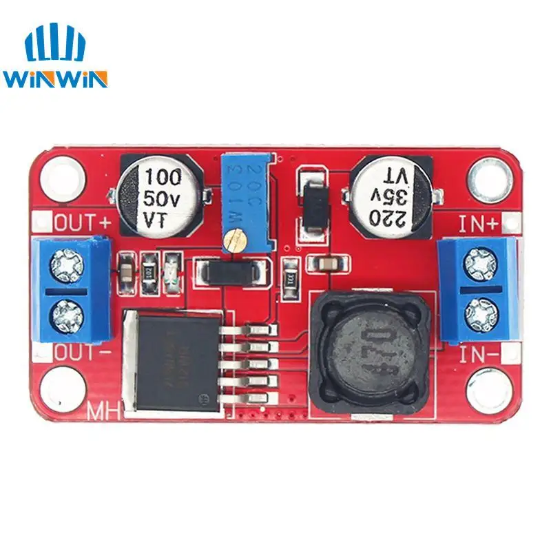 5A DC-DC 스텝 업 전원 모듈 부스트 볼트 컨버터 3.3V-35V ~ 5V 6V 9V 12V 24V XL6019 가변 출력 레귤레이터