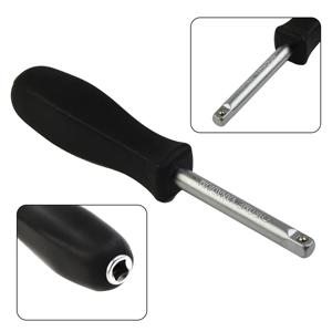 150mm 스패너 1/4인치 암 네모 드라이브 핸들 소켓 렌치 (소형 플라잉 래칫 렌치용 슬라이드 로드 AD 커넥터 포함)
