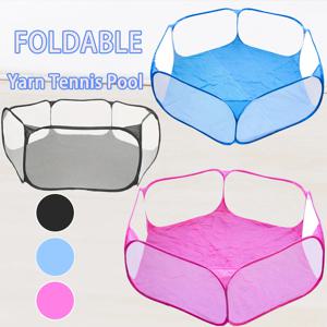 오션 풀 포포 풀 베이비 오션 풀 애완동물 동물 울타리 메쉬 풀 텐트(공 제외)