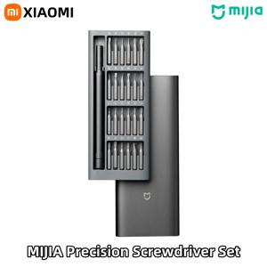 XIAOMI Mijia 정밀 드라이버 세트 가정용 다기능 수리 분해 도구 자기 흡입 헤드 알루미늄 합금 상자