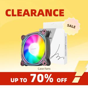 클리어런스_아이고 Z12 컴퓨터 케이스 팬 리버스 벤토이냐 PC 120mm RGB 팬 쿨러 4핀 PWM CPU 쿨링 팬 3핀5v ARGB 12cm 벤틸라