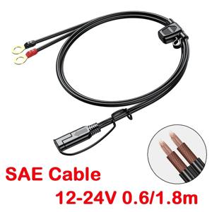12-24V 18AWG SAE 2 핀 O 링 터미널 하네스 커넥터에 빠른 연결 해제 배터리 충전기 용 코드 커넥터 케이블