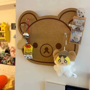 만화 펠트 보드 홈 데코 벽 장식 패널 펠트 포스터 벽걸이 곰 벽 스티커 리락카 어린이 방 꾸미기