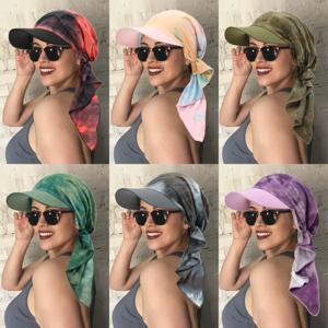 여성을위한 새로운 여름 스포츠 야외 모자 Headscarf Hijabs 여성을위한 이슬람 의류 야구 모자 패션 모자 Hijab