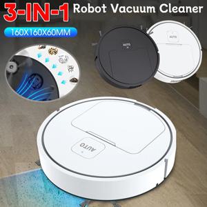 3-in-1 스마트 청소 로봇 진공 청소기 자동 청소 청소 기계 USB 충전식 청소 청소 기기 New