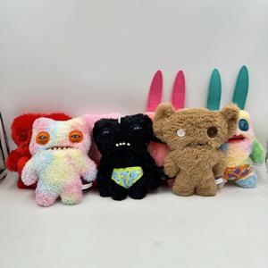Fuggler 오리지널 플러시 장난감 추악한 치아 괴물 Skerchy 다람쥐 Mr Buttons 인형 공포 외계인 하트 발렌타인 데이 선물