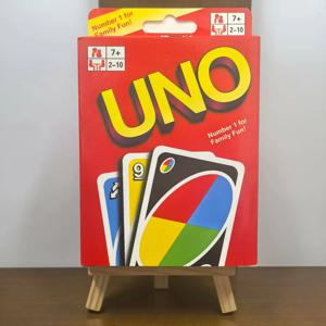 마텔 게임스 UNO 가족을 위한 최고의 재미! 카드 게임 성인 가족 게임 밤 색상 매칭 재미있는 카드 선물 장난감