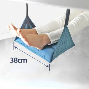 편안한 옷걸이 여행 비행기 발판 해먹 풍선 PVC 발 휴식 해먹 여행 사무실 다리 해먹 매다는 스윙