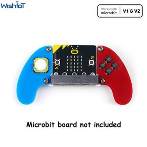 ELECFREAKS 마이크로: 비트 전자 조이스틱: 비트 V2 키트, 아크릴 케이스, 게임 보드 게임 컨트롤러, 마이크로 비트 콘솔, Makecode 지원