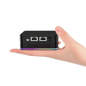 T9 Plus 인텔 N95, 16GB, 256/512GB/1TB, 윈도우 11 Pro 포켓 컴퓨터, 듀얼 LAN 3개의 HD 2*1000M Lan NUC