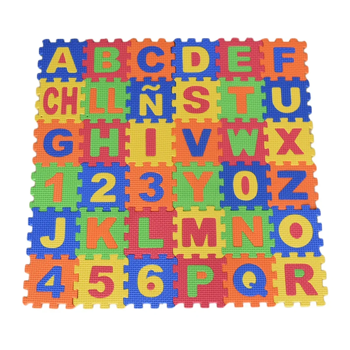 놀이 매트 36pcs 9cm 숫자 알파벳 퍼즐 거품 수학 교육 장난감 선물 바닥 부드러운 쿠션 카펫 아기 크롤링 매트 퍼즐 장난감