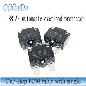 과전류 보호대 과부하 스위치, 자동 리셋 회로 차단기, 신제품 88AR 3A 4A 5A 6A7A 8A 10A 15A 20A 24A 25A, 1 개