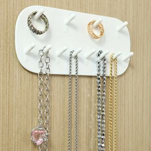 벽걸이형 보석 후크 fjewelry 정리함, 펀칭 링 없음, 귀걸이, 목걸이, 여성용 보석 보관용 걸이 랙