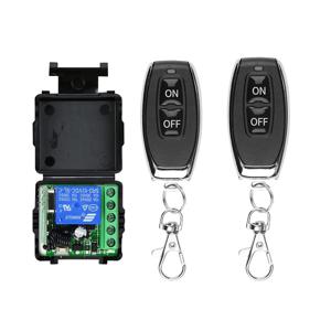 433Mhz 원격 제어 무선 스위치 DC 12V 1CH RF 10A 릴레이 수신기 및 도어 전자기 잠금 장치 용 2CH 송신기