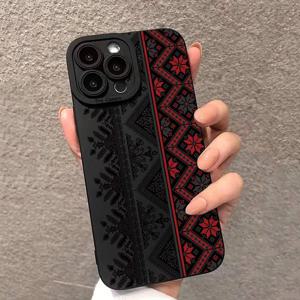 빈티지 토템 페인팅 충격 방지 전화 케이스 Xiaomi Redmi Note 14 13 12 Pro Plus 12S 11S 11 10 Redmi 13 12 14C 13C 12C 커버
