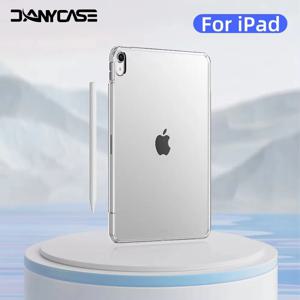 iPad Air 11 13 M2 M3 Pro 11 13 M4 iPad 5/6/7/8/9/10/11th Gen Pro 11/12.9 Air 4/5 Mini 5/6/7 커버용 투명 케이스