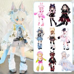자유 청구 전자 귀여운 애완 동물 1/12 BJD 블라인드 박스 움직일 수있는 관절 그림 인형 유행 장난감 장식품 깜짝 선물 미스터리 상자