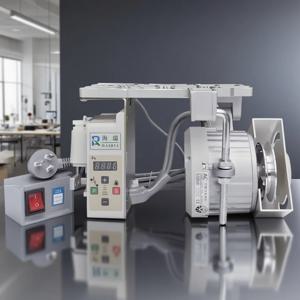 산업용 브러시리스 서보 모터 저소음 재봉틀 에너지 절약 모터 220V 평판형 트윈 니들 재봉틀
