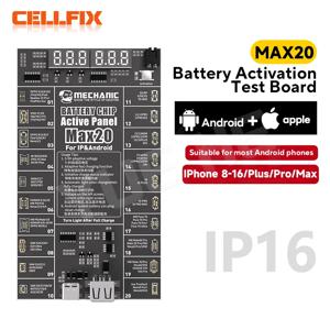MECHANIC Pro20 Max20 배터리 활성화 감지 보드 배터리 고속 충전 (아이폰, 화웨이, 삼성, 안드로이드용) 원클릭 활성화