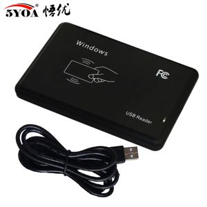 5YOA 스마트 RFID 카드 리더기, 125KHz, 13.56MHz ID IC, 이중 주파수 액세스 제어, 암호화 프로그래머 리더, USB 인터페이스