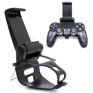 PS4 컨트롤러용 모바일 휴대폰 스탠드, 플레이스테이션 4 용 핸드 그립, 삼성 S9 S8 용 게임 패드, 클립 홀더