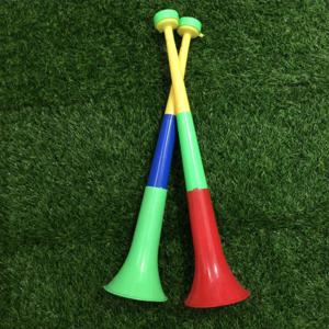 축구 경기장 응원 팬 뿔 축구 공 Vuvuzela 치어 리더 키즈 트럼펫 무작위 색상 1pc