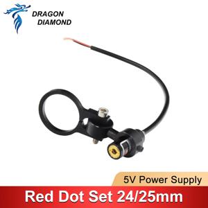 다이오드 모듈 레드 도트 세트, 포지셔닝 DC 5V, DIY Co2 레이저 조각 커팅 헤드용
