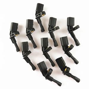 SCJYRXS 10PCS FWD 후면 오른쪽 ABS 속도 센서 WHT003858 WHT 003 858 1KD927808 1KD 927 808 VW Passat B6 Golf MK5 MK6 Leon