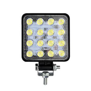 지프 트럭용 미니 LED 작업등, 오프로드 스포트라이트, 자동차 SUV ATV Barra LED 헤드라이트, 4 PCs, 12V, 48W