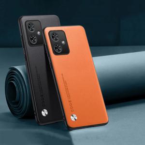 모토로라 G05 G54 G34 G24 G14 G15 G35 G45 G55 G75 용 고급 가죽 전화 케이스 Moto G54 G84 G85 용 일반 스킨 소프트 뒷면 커버