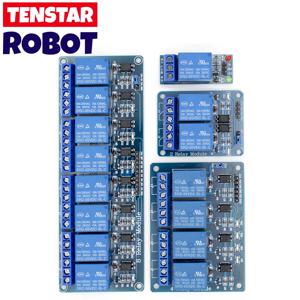 5v 1 2 4 8 채널 릴레이 모듈(옵토커플러 포함). Arduino 1CH 2CH 4CH 8CH용 출력 X 방식