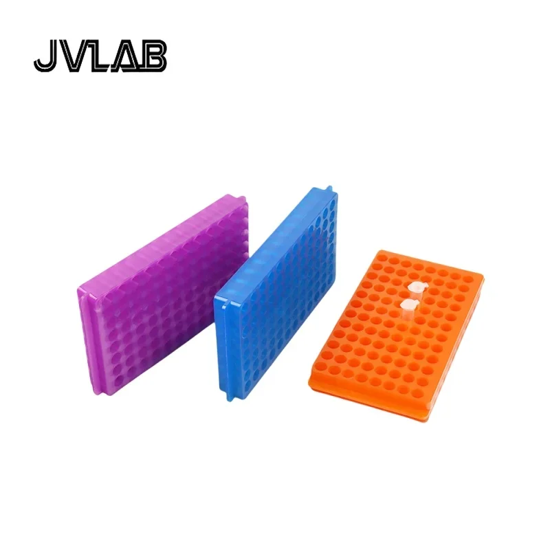 실험실 원심분리기 튜브 랙, 플라스틱 EP 튜브 스탠드, 96 웰 양면 사용, 1/PK, 거치대 0.5 1.5, 2 ml