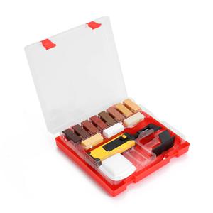 라미네이트 수리 키트 왁스 시스템 바닥 수리 키트 DIY 작업대 견고한 케이싱 칩 흠집 수선 도구 세트
