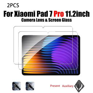 Xiaomi Pad 7 Pro 11.2 6 6s Pro 12.4 용 2pcs Mi Pad 7 Pro 6 6s 보호 필름 액세서리 용 화면 보호기 강화 유리