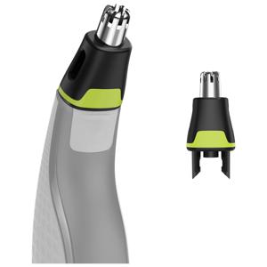 필립스 OneBlade QP2520/QP2630용 코털 트리머 교체 헤드 - 듀얼 블레이드 360 °   회전, 청소가 쉬운 스테인리스 스틸