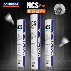 새로운 오리지널 Victor 1 튜브 12 개 NCS Pro 볼 내구성, 비행 안정성, NCS PRO 인공 배드민턴 공