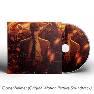 영화 오페나이머 루트비히 고란슨 음악 CD 오리지널 모션 필름 사운드 트랙 앨범 2pcs 컴팩트 디스크 코스프레 사운드 트랙 박스