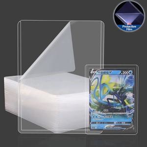 25-100pcs 하드 카드 슬리브 안티 스크래치 홀더 탑 로더 프로텍터 YuGiOh 포켓몬 스포츠 수집 카드 보관 장난감에 적합