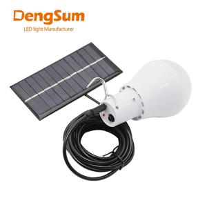 새로운 유용한 에너지 절약 USB 5W 휴대용 캠핑 라이트 Led 충전 전구, 태양 에너지 램프 야외 조명