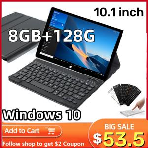 최고 판매 10.1인치 윈도우 10 태블릿 PC AR10 RAM 8GB 128GB ROM WIFI 쿼드 코어 WIFI 듀얼 카메라 1280*800 터치 스크린 USB 3.0