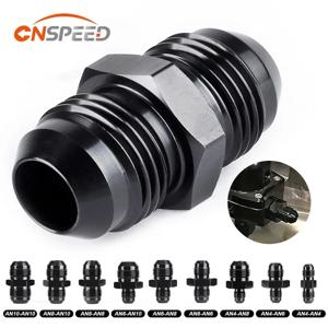AN4 AN6 AN8 AN10 알루미늄 플레어 유니온 질소 오일 연료 호스 엔드 어댑터 피팅 스트레이트 연결 AN 수컷-수컷 커플러