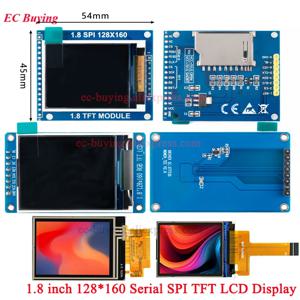 1.8인치 128x160 SPI 풀컬러 TFT LCD LED 디스플레이 128*160 모듈 ST7735S 3.3V OLED 전원 커넥터 교체 (아두이노 51용)