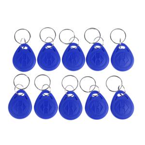 10pcs 125khz RFID tk4100 카드 열쇠 고리 배지 복사기 복사 llaveros llavero Porta Chave 토큰 링 근접
