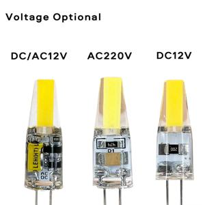 10x 미니 G4 LED COB 램프 6W 전구 디밍이 가능한 AC DC 12V 220V 촛불 조명 샹들리에 스포트라이트 화이트 용 45W 할로겐 교체