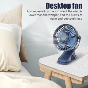 휴대용 미니 핸드 클립 팬 USB 조용한 데스크탑 전기 팬 고품질 학생 기숙사 소형 냉각 Ventilador 팬 공기 냉각