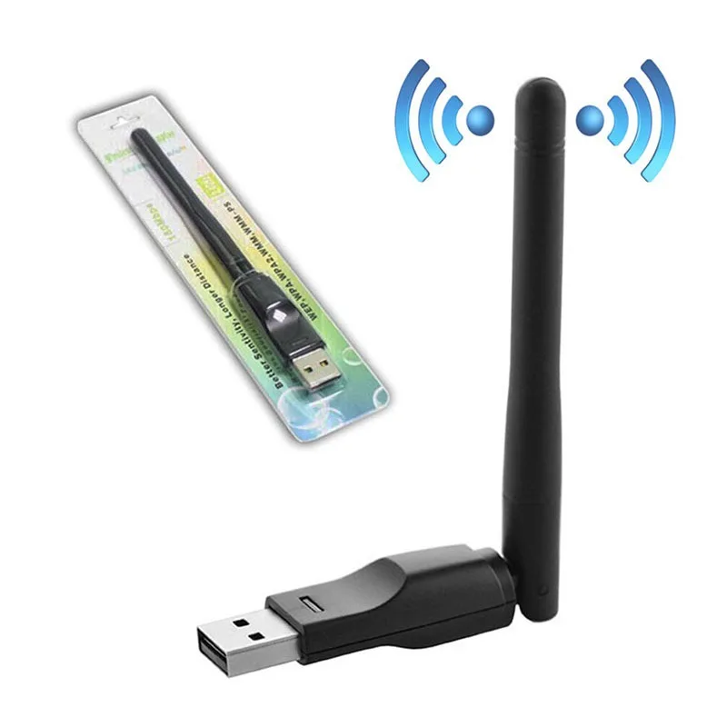 안테나 컴퓨터 WIFI를 가진 150M 무선 RT8188 칩 카드 USB 작은 네트워크 어댑터