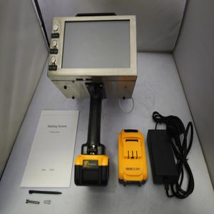 휴대용 전기 터치스크린 전기 마킹기 도트핀 마커 VIN 번호 마킹 범위 120x30mm 전자석 포함