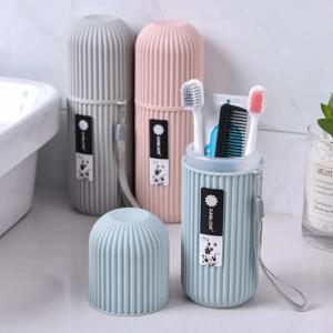 휴대용 치약 칫솔 보호 홀더 케이스 여행 캠핑 보관 상자 주최자 여행 세면 용품 보관 컵 New Creat