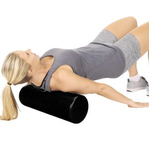 45/90CM 요가 폼 마사지 롤러 피트니스 휴대용 필라테스 바디 체육관 다리 팔 뒤로 발 통증 샤프트 근육 이완