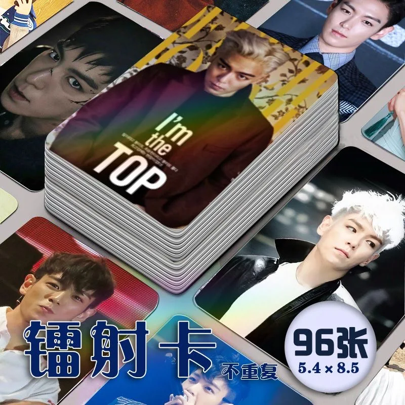 96pcs 최승현 미니 카드 소형 지갑 카드 팬 컬렉션 선물
